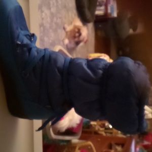 Kamik snow boots blue size 9 new waterproof